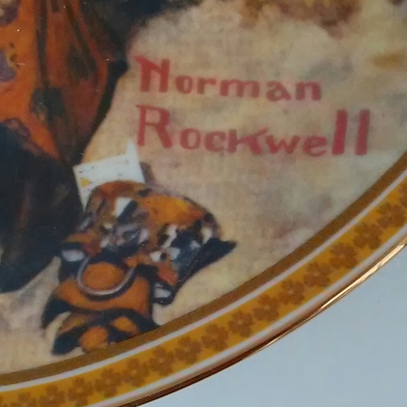 Norman Rockwell | Collector's Plate - Picture 2 of 6